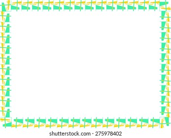 Stylized Border Frame Stock Illustration 275978477 | Shutterstock