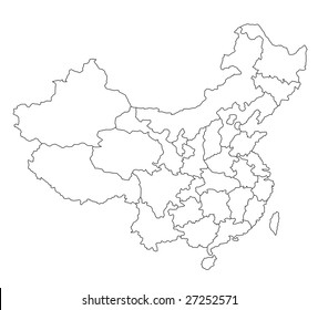 5,575 China Provinces Map Images, Stock Photos & Vectors | Shutterstock