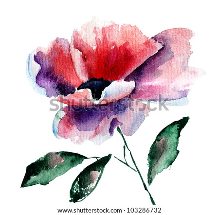 Similar – Image, Stock Photo poppy Plant Old