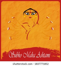 Subho Maha Ashtami Post Of Maa Durga