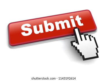 submit concept 3d illustration isolated