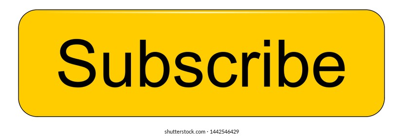 Subscribe Button on white background - illustration
