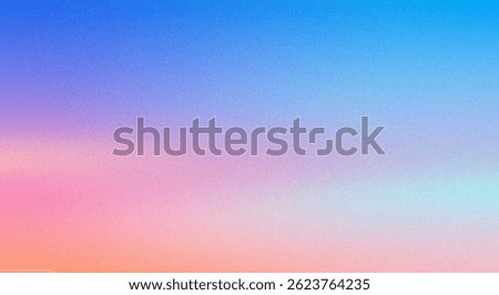 A subtle gradient transitions from a light blue at the top to soft pink and peach at the bottom. The texture is slightly grainy, creating a gentle, calming effect.