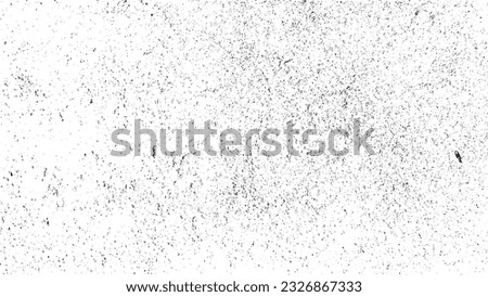 Subtle grain texture overlay. Abstract black and white gritty grunge background. Overlay illustration over any design to create grungy vintage effect and depth. 