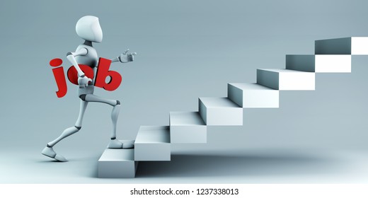 A Successful Business Concept. 3D rendering