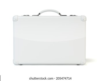 Suitcase Isolated On White Background