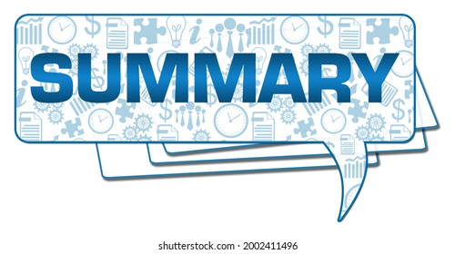 2,816 Summary images Images, Stock Photos & Vectors | Shutterstock