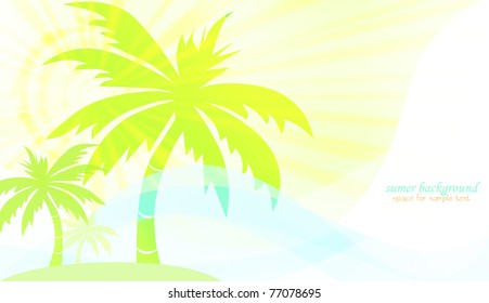 summer background with space for sample text
