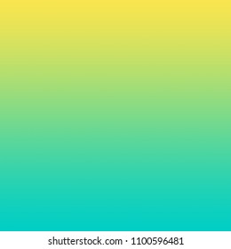 Summer Gradient Ombre Background Yellow Teal Green Pattern for greeting card, flyer, presentation, invitation, poster, brochure, banner