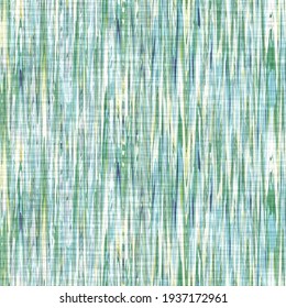 Summer ikat stripe seamless pattern. Colorful creative mottled broken striped texture. Melange repeat background. Island line beach fashion textiles. Bright coastal boho vacation printed cotton. 


