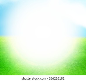summer landscape background graphic