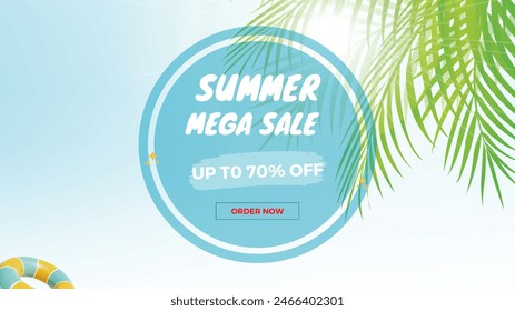 Summer sales Logos, posters, banners, and
backgrounds for:
● Special offers
● Summer camp certificates
● Parties - Powered by Shutterstock