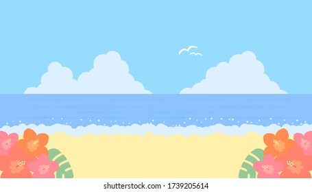 沖縄海 のイラスト素材 画像 ベクター画像 Shutterstock