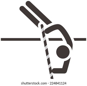 Summer Sports Icons - Pole Vault Icon