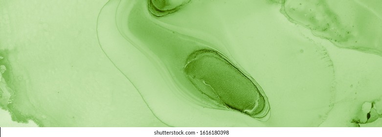 Summer Watercolor. Pistachio Simple Cloth. Green Sophisticated Border. Emerald Bright Concept. Lime Creative Splash. Marble Art. Contemporary Brush Wallpaper. Mint Summer Watercolor.