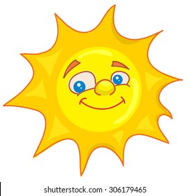 sunshine cartoon images stock photos vectors shutterstock https www shutterstock com image illustration sun cartoon 306179465