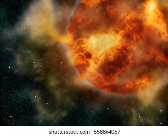 Sun eruption