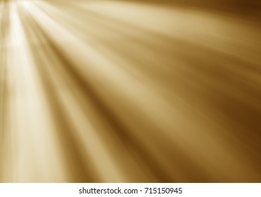 Sun Rays Light On Black Background For Overlay Design