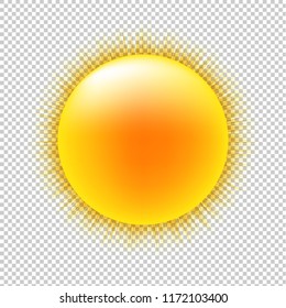 Sun With Transparent Background 