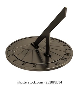Sundial. 3D Model.
