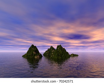 sundown in paradise