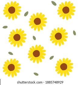 Featured image of post Sunflower Flower Drawing For Kids / Make the flower petals around the circle covering the entire circumference.