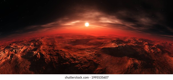 Amanecer sobre el planeta