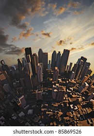 Sunset city