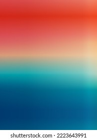 sunset gradient color pallete background