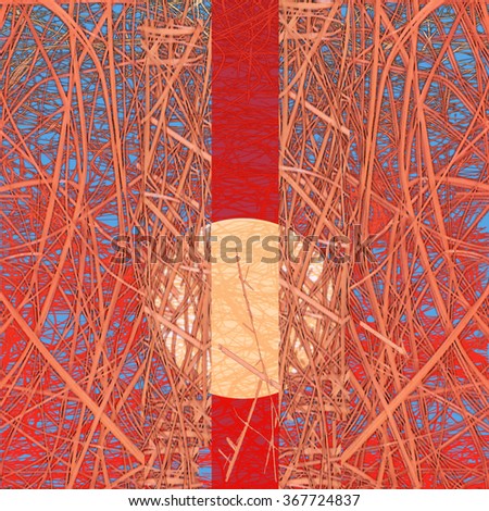 Similar – Image, Stock Photo Eiffel Tower against the light