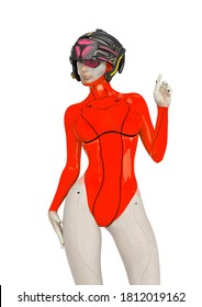 Super Cyborg Girl It Is My Turn, 3d Animation