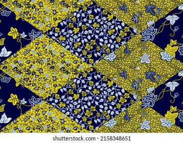 super wax java batik print design.