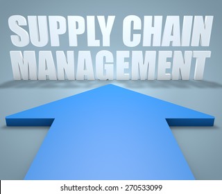 Supply Chain Management 3d Render Concept Stock Illustration 270533099 ...