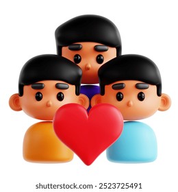 Support Group and Mental Health 3D Icon - Powered by Shutterstock