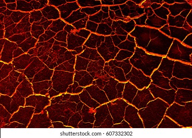 The Surface Of The Lava. Background.