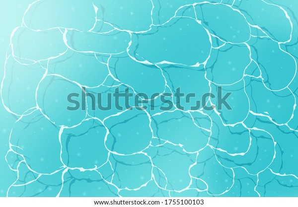 Surface Water Background Scene Illsutration Stock Illustration ...