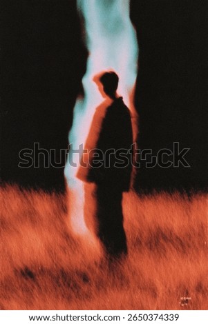 Surreal Motion Blur Portrait E