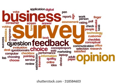 Survey word cloud