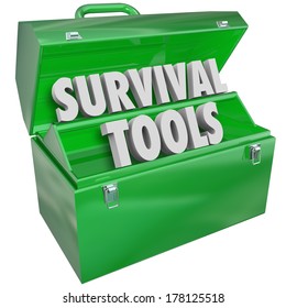 Survival Tools Green Toolbox Learn Skills Tips Survive