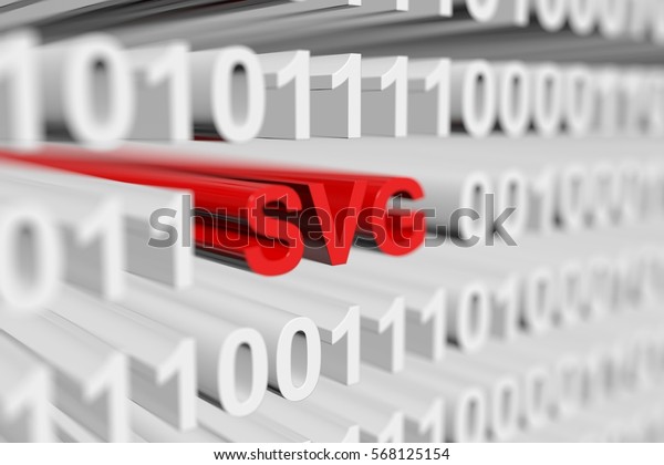 Download Svg Binary Code Blurred Background 3d Stock Illustration 568125154