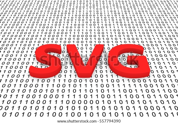 Download Svg Form Binary Code 3d Illustration Stock Illustration 557794390