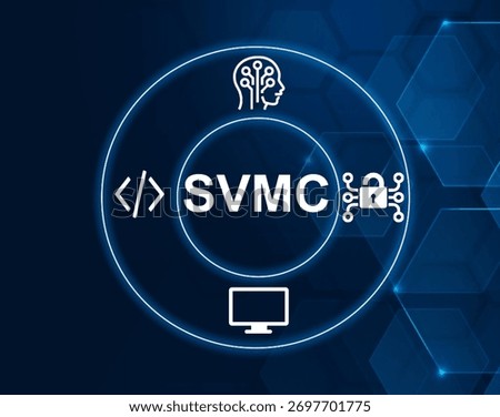 SVMC acronym. Support Vector Machine Classification is an AI-based algorithm for data classification.