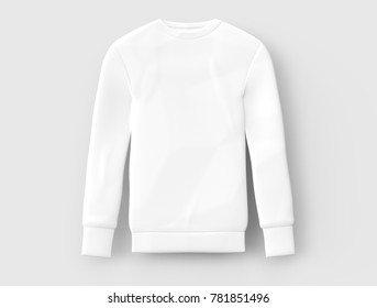 Download White Sweatshirt Template Hd Stock Images Shutterstock