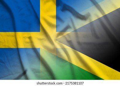 Sweden Jamaica Government Flag International Negotiation Stock ...