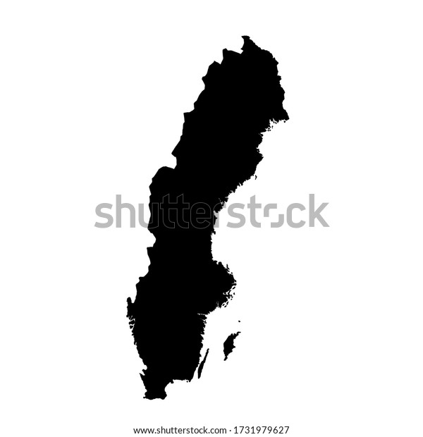 Sweden Political Map Made 100 Handdrawn Stock Illustration 1731979627   Sweden Political Map Made 100 600w 1731979627 