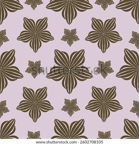Sweet Candy Flower Seamless Pattern Fabric Textile Business Furniture Decoration Ceramic Tile Fashion Design