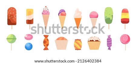 Similar – Foto Bild colorful lollipop Dessert