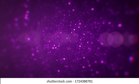Resumen De La Vista Dulce Fondo Óptico Red Purple Bokeh Luces Glitter Sparkle Dust Ilustración
