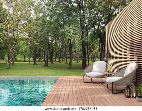 swimming pool in terrace