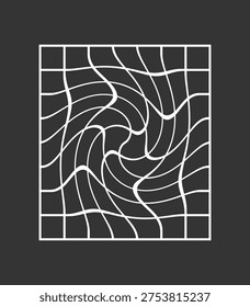 swirl grid simple for design